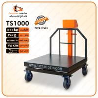 باسکول 1 تنی پیام توزین مدل TS-1000